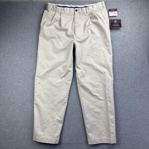 Roundtree And Yorke Ideal Chino Classic Fit Men's Pants Size 38x32